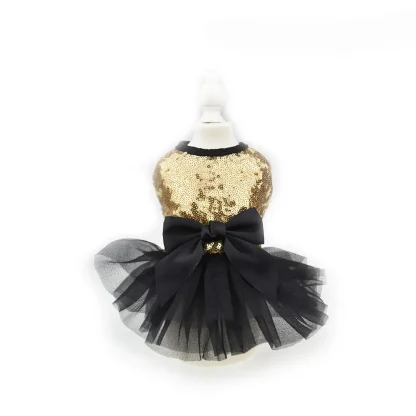 Cute Sequins Dress for Small Pets - Image 2