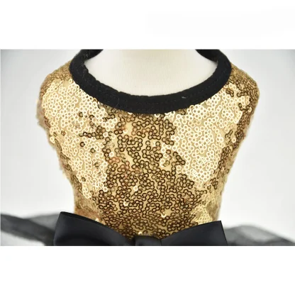 Cute Sequins Dress for Small Pets - Image 4