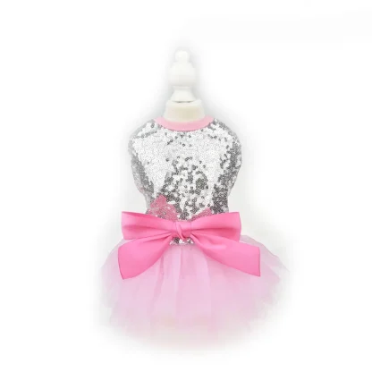 Cute Sequins Dress for Small Pets - Image 5