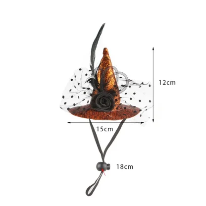 Funny Halloween Witch Hat for Pets - Image 5