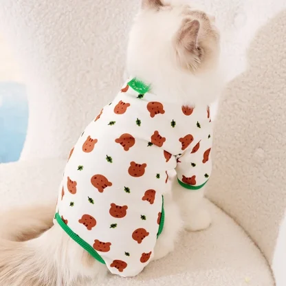 Printed Cozy Comfy Overalls for Pets - Image 2