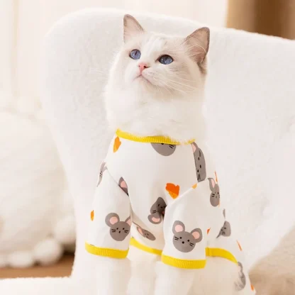 Printed Cozy Comfy Overalls for Pets - Image 4