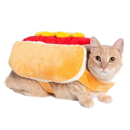 Pet Halloween Costume Funny Hot Dog - Image 5
