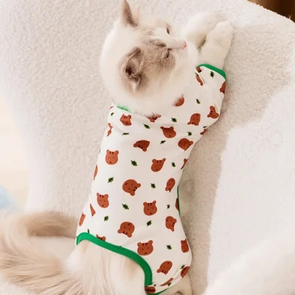 Printed Cozy Comfy Overalls for Pets - Image 3