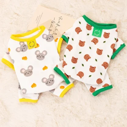Printed Cozy Comfy Overalls for Pets - Image 13