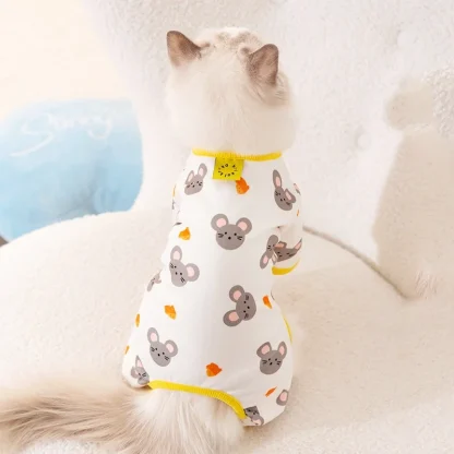 Printed Cozy Comfy Overalls for Pets - Image 5