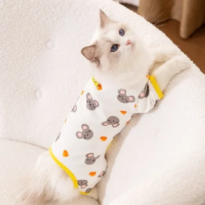 Printed Cozy Comfy Overalls for Pets - Image 6