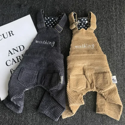 Vintage-style Jumpsuit with Adjustable Strap