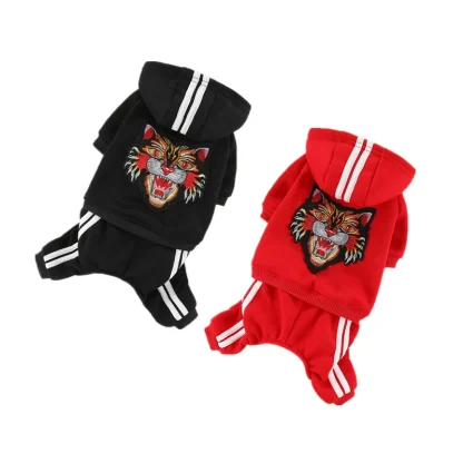 Hooded Overall for Pets with Buttons - Image 2