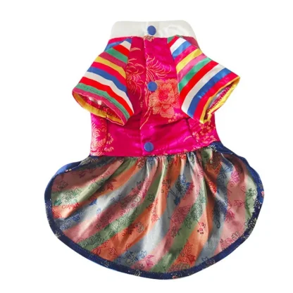 Traditional Floral Clothes for Pets - Image 6