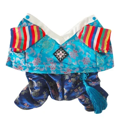 Traditional Floral Clothes for Pets - Image 13