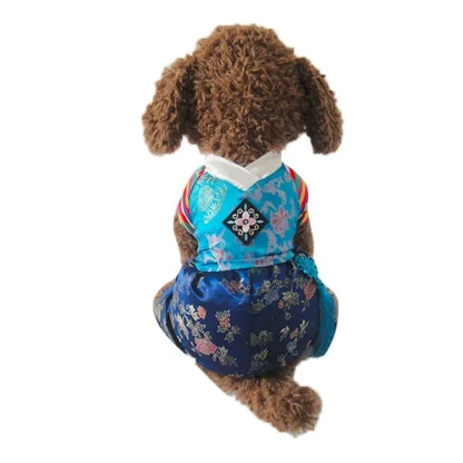Traditional Floral Clothes for Pets - Image 10