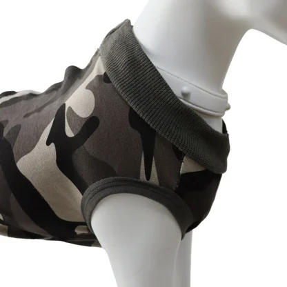 Stripe Print with Snap Button Closure - Image 7