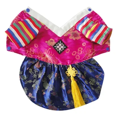 Traditional Floral Clothes for Pets - Image 5