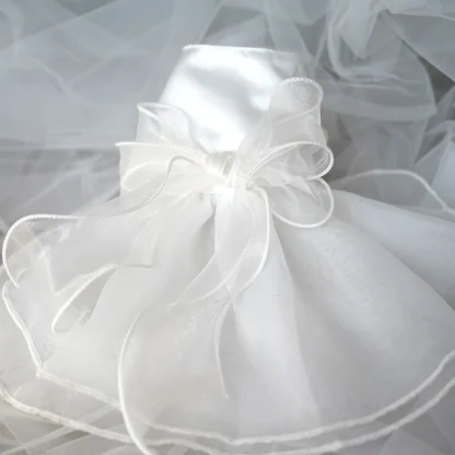 Luxury Wedding Dress for Small Pets - Image 5