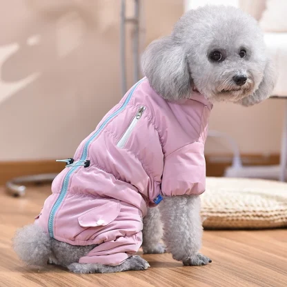Snowproof Zippered Windbreaker for Pets - Image 10