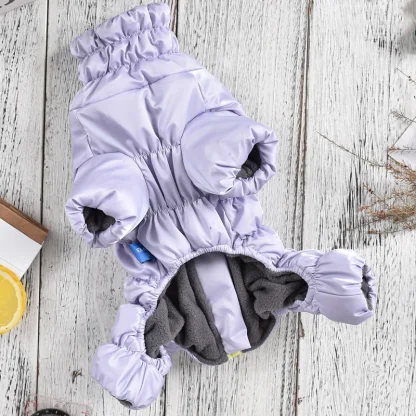 Snowproof Zippered Windbreaker for Pets - Image 3
