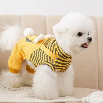 Adorable Striped Jumpsuit for Pets - Image 6