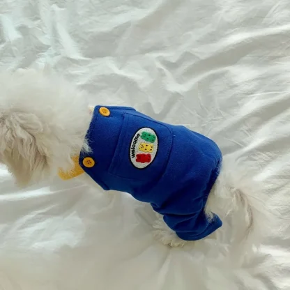 Adorable Pet Jumpsuit with Back Pocket - Image 8