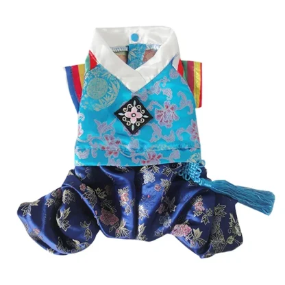 Traditional Floral Clothes for Pets - Image 11
