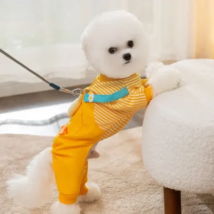 Adorable Striped Jumpsuit for Pets - Image 3