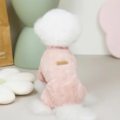 Warm Fleece Overalls for Small Pets - Image 6