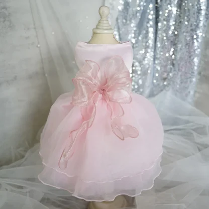 Luxury Wedding Dress for Small Pets - Image 9