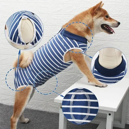 Camo Print Pet Clothes with Snap Button - Image 6
