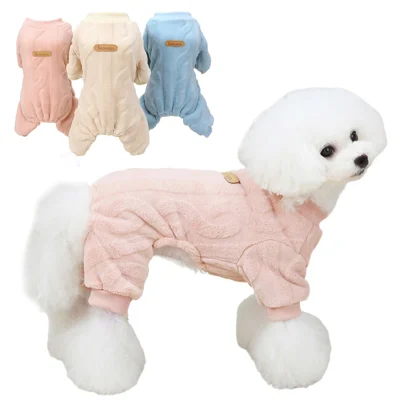 Warm Fleece Overalls for Small Pets - Image 9