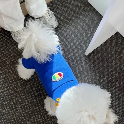 Adorable Pet Jumpsuit with Back Pocket - Image 4