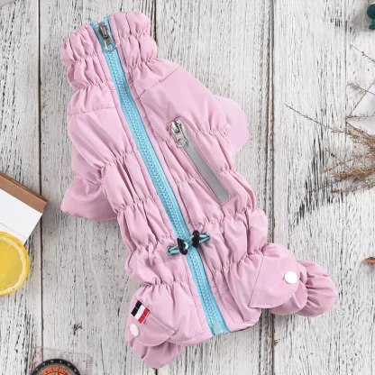 Snowproof Zippered Windbreaker for Pets - Image 5