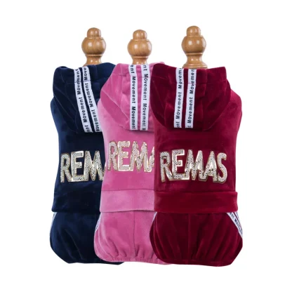 Luxury Pet Jumpsuit with Hoodie - Image 7