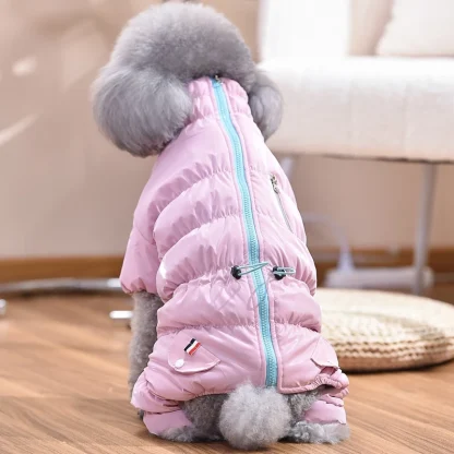 Snowproof Zippered Windbreaker for Pets - Image 9