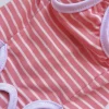Printed Stripes Pet Clothes with Button Down - Image 5
