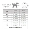 Printed Stripes Pet Clothes with Button Down - Image 7