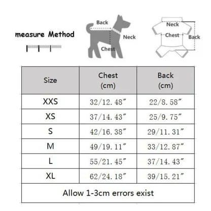 Printed Stripes Pet Clothes with Button Down - Image 7