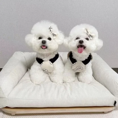 Rabbit Print Sleeveless Clothes for Pets - Image 8
