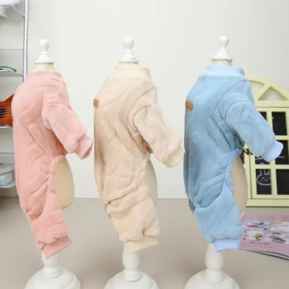 Warm Fleece Overalls for Small Pets - Image 12