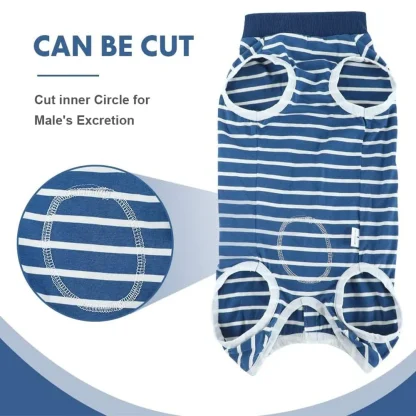 Striped Pattern Four Legs Clothes - Image 7