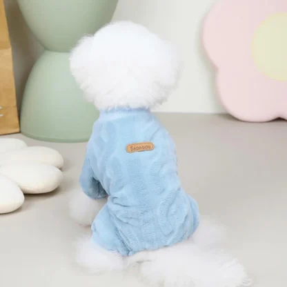 Warm Fleece Overalls for Small Pets - Image 8