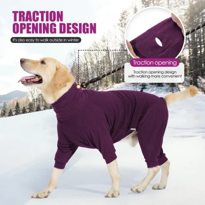 Windproof Warm Fleece Dog Clothes - Image 5
