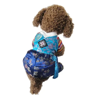 Traditional Floral Clothes for Pets - Image 9