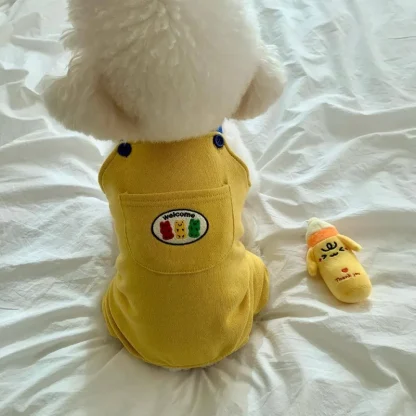 Adorable Pet Jumpsuit with Back Pocket - Image 10