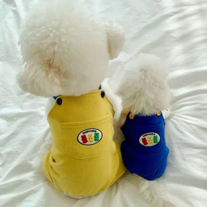 Adorable Pet Jumpsuit with Back Pocket - Image 9