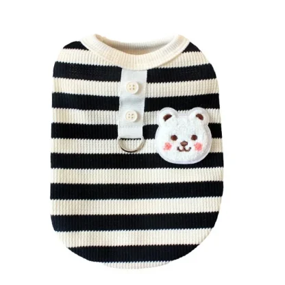 Casual Pet Clothes with Striped Pattern