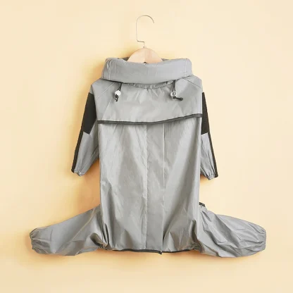 Reflective Jumpsuit with Waterproof Design - Image 3