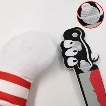 Funny Costume with Holding Knife Design - Image 8