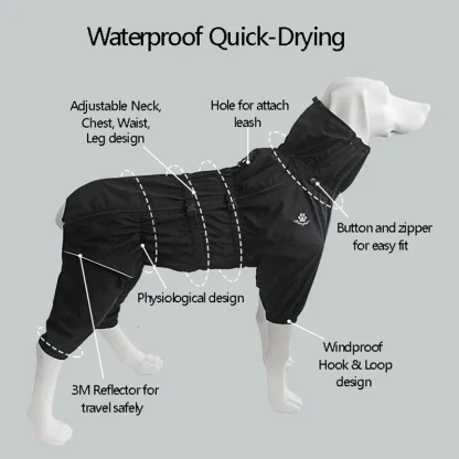 Waterproof Outdoor Clothes with Reflective - Image 6