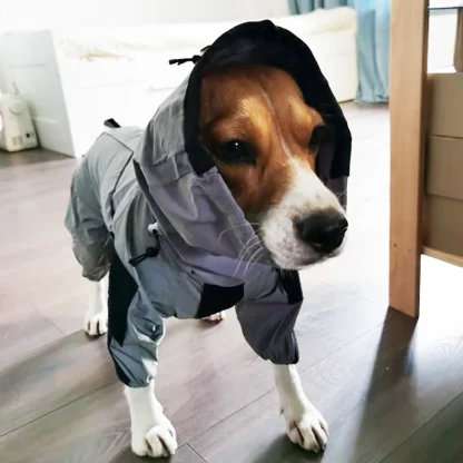 Reflective Jumpsuit with Waterproof Design - Image 6