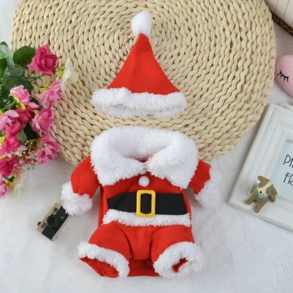 Christmas Santa Clothes with Collar - Image 2